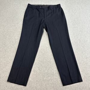 Ralph Lauren Dress Pants Mens 36x30 Navy Stretch Quiet Luxury Modern Minimalist